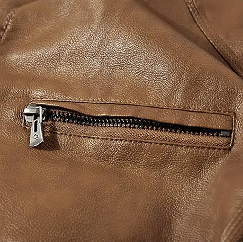 VINTAGE ZIPPERED JACKET FOR MEN