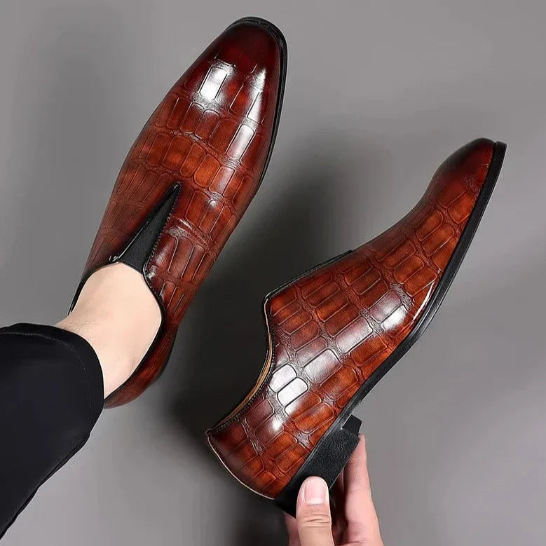 PATTERNED DRESS SHOES FOR MEN