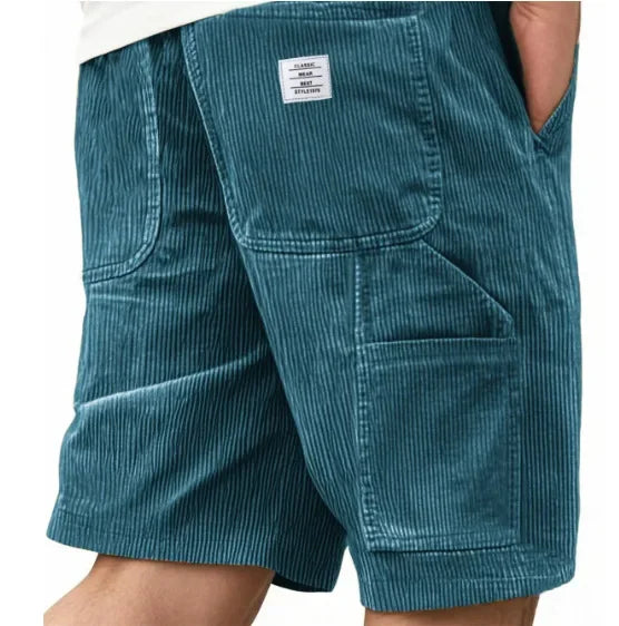 CARGO CORDUROY SHORTS FOR MEN