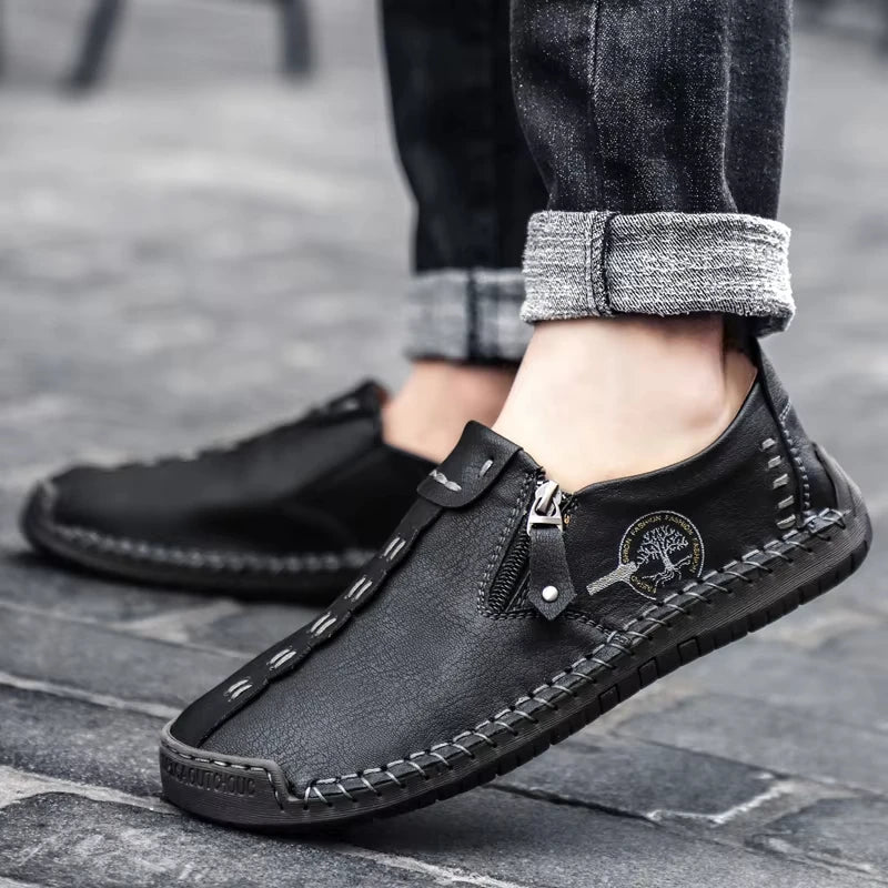 CLASSIC ZIP LOAFERS FOR MEN