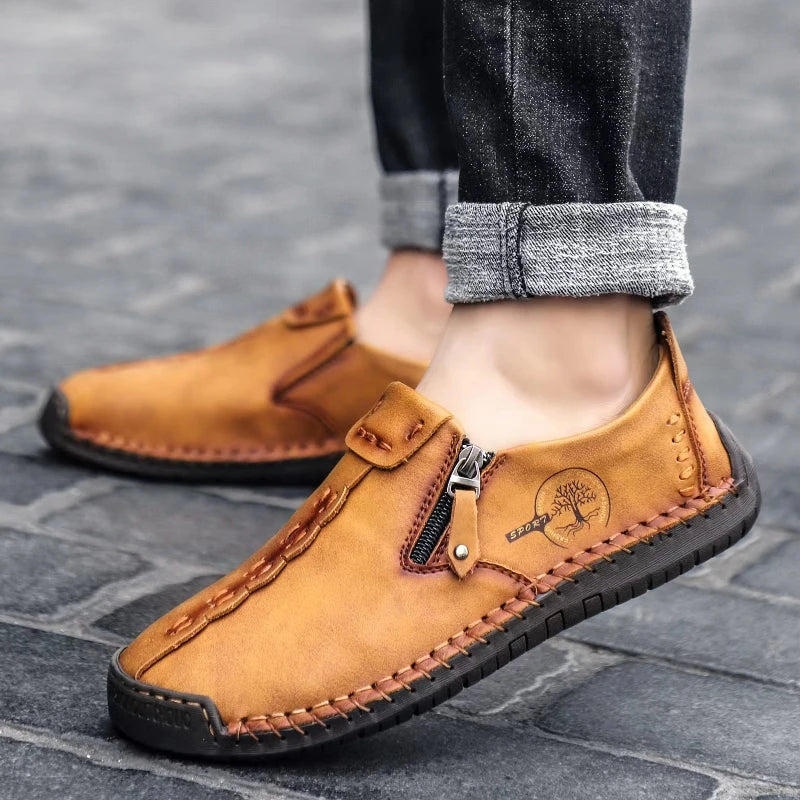 CLASSIC ZIP LOAFERS FOR MEN