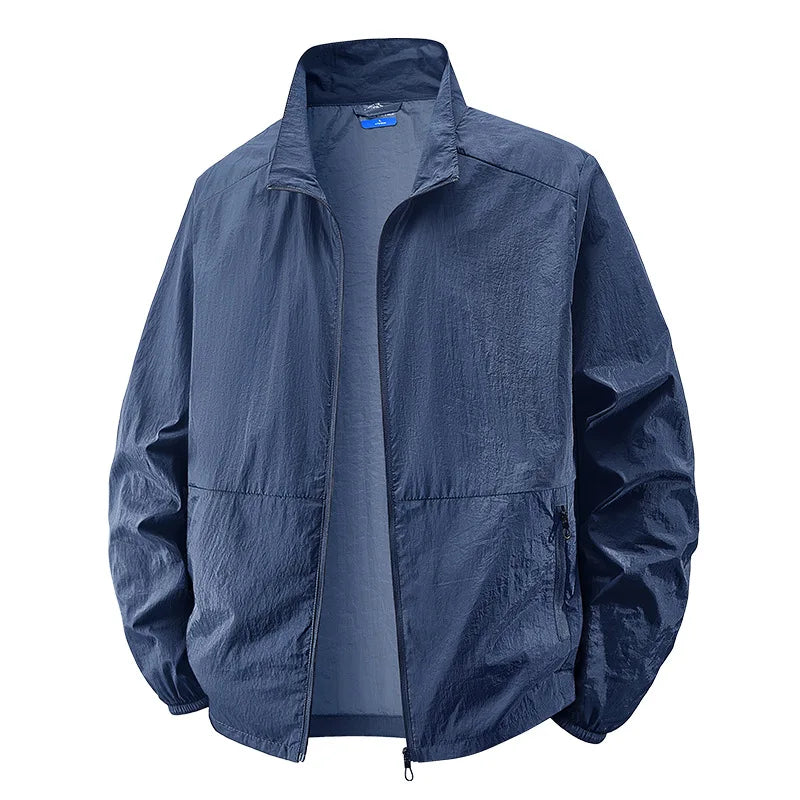 LIGHTWEIGHT ZIP JACKET FOR MEN