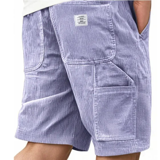 CARGO CORDUROY SHORTS FOR MEN