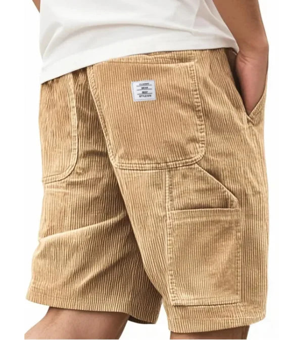 CARGO CORDUROY SHORTS FOR MEN