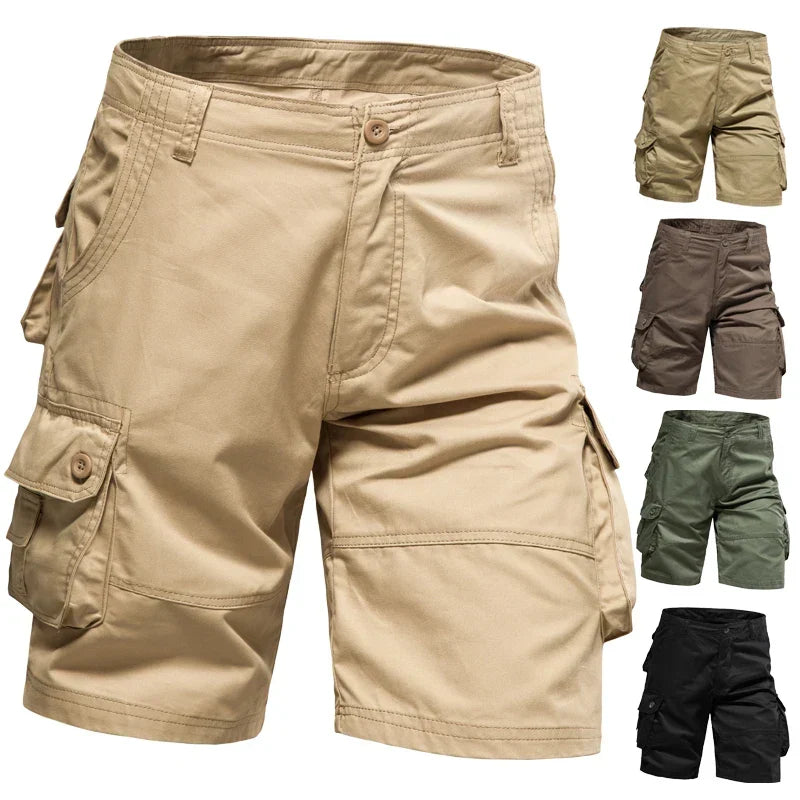 SUMMER CARGO SHORTS FOR MEN