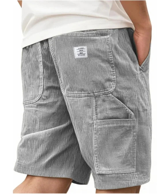 CARGO CORDUROY SHORTS FOR MEN