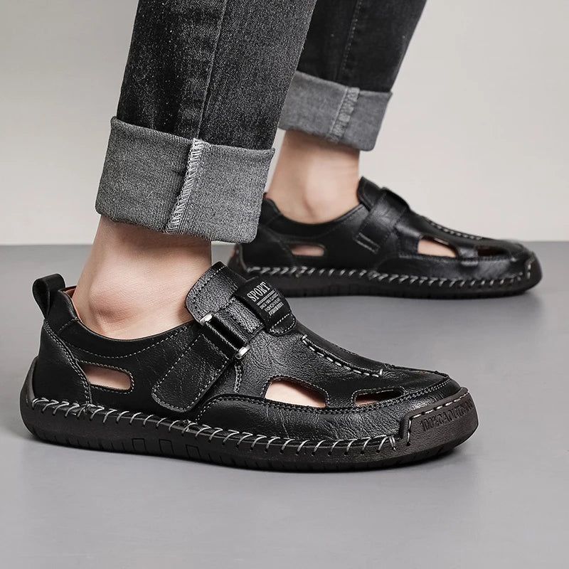 BUCKLE SUMMER SHOES FOR MEN