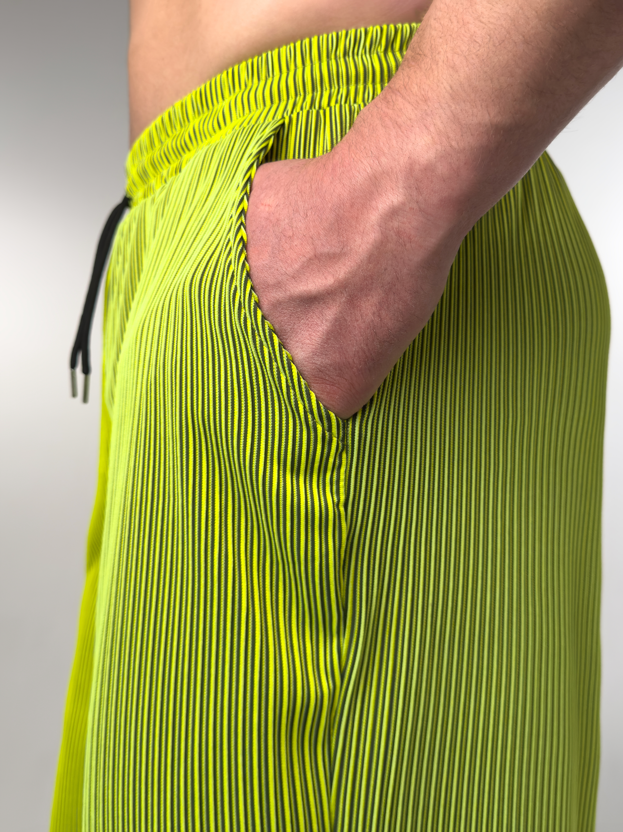 DRAWSTRING STRIPE TROUSERS FOR MEN