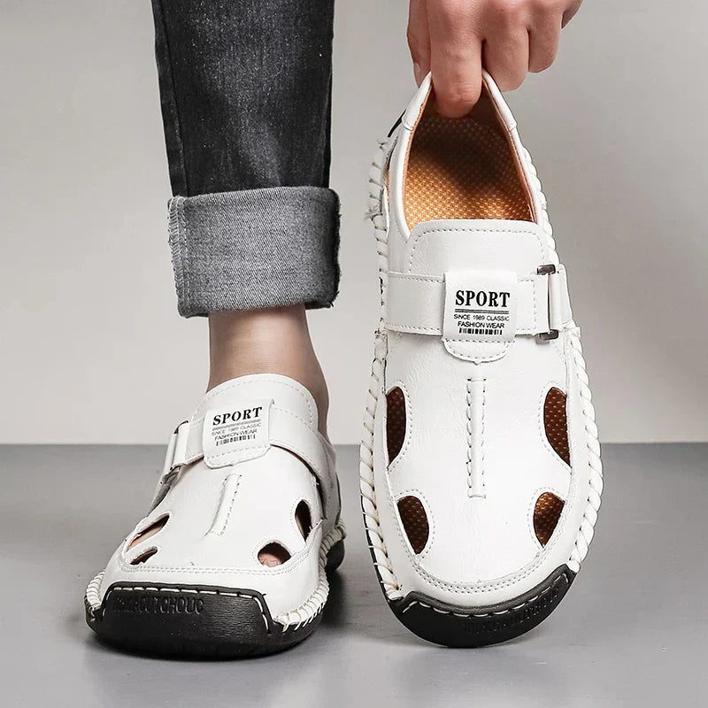 BUCKLE SUMMER SHOES FOR MEN