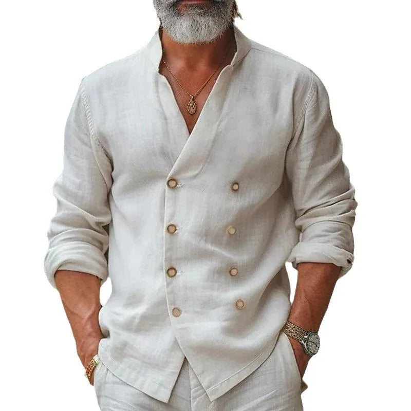 DOUBLE BUTTON SHIRT FOR MEN