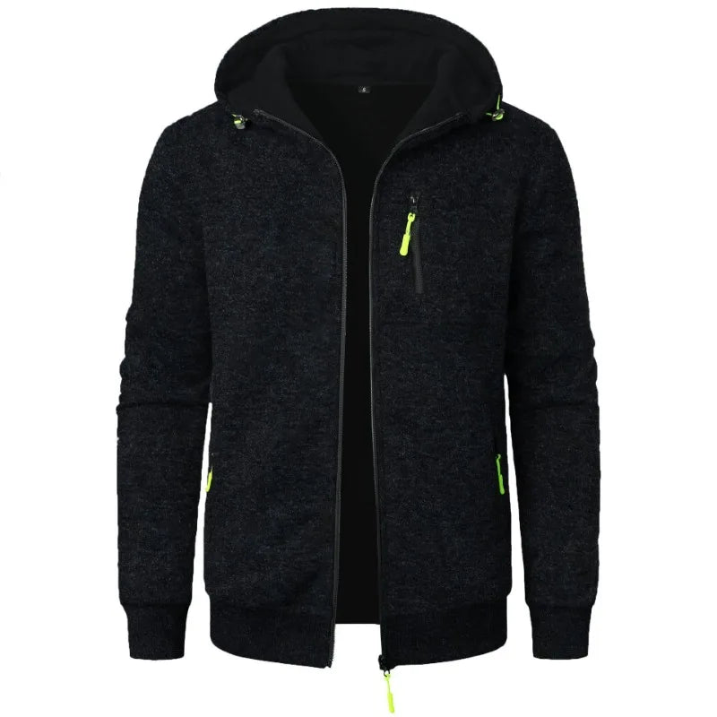 ELEGANT FLEECE JACKET FOR MEN
