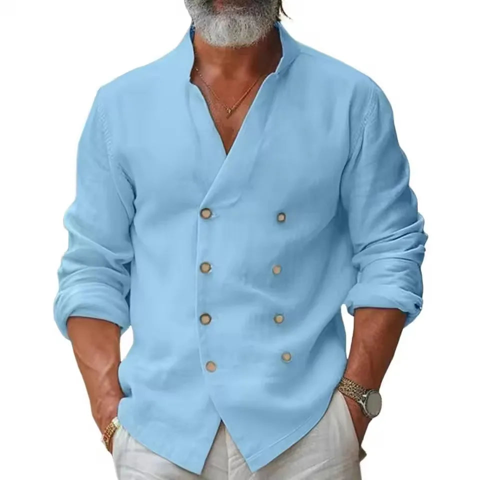 DOUBLE BUTTON SHIRT FOR MEN
