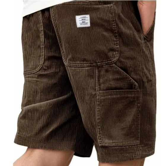 CARGO CORDUROY SHORTS FOR MEN