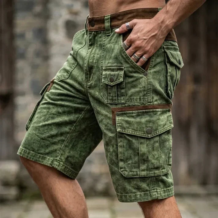 LOOSE CARGO SHORTS FOR MEN