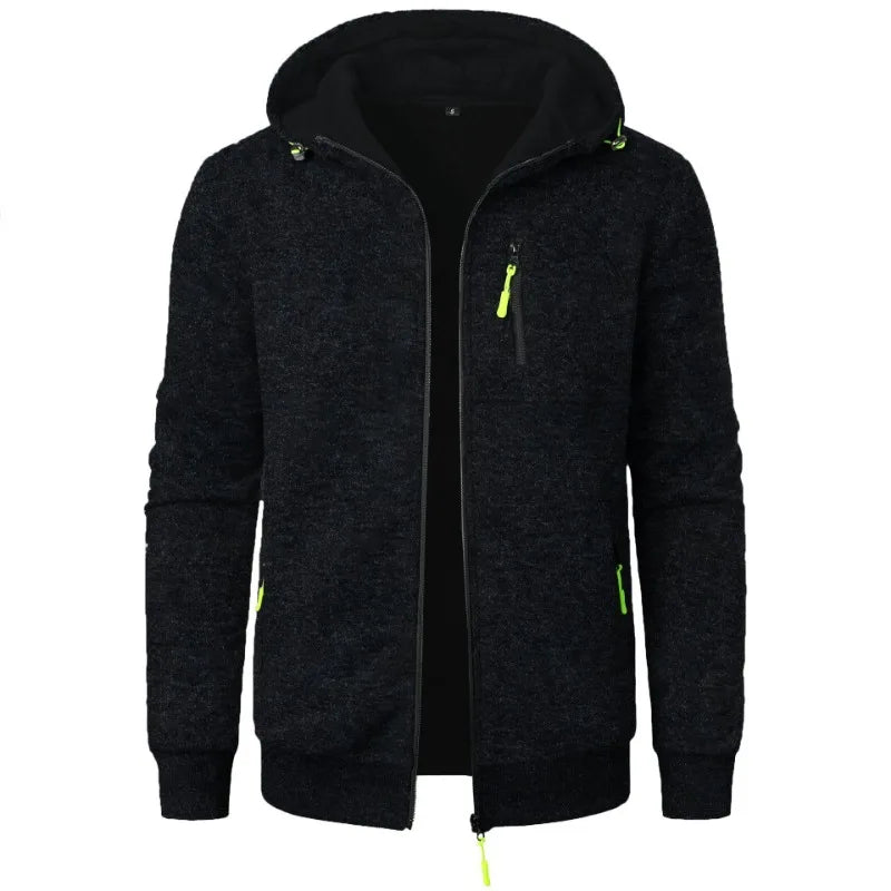 ELEGANT FLEECE JACKET FOR MEN