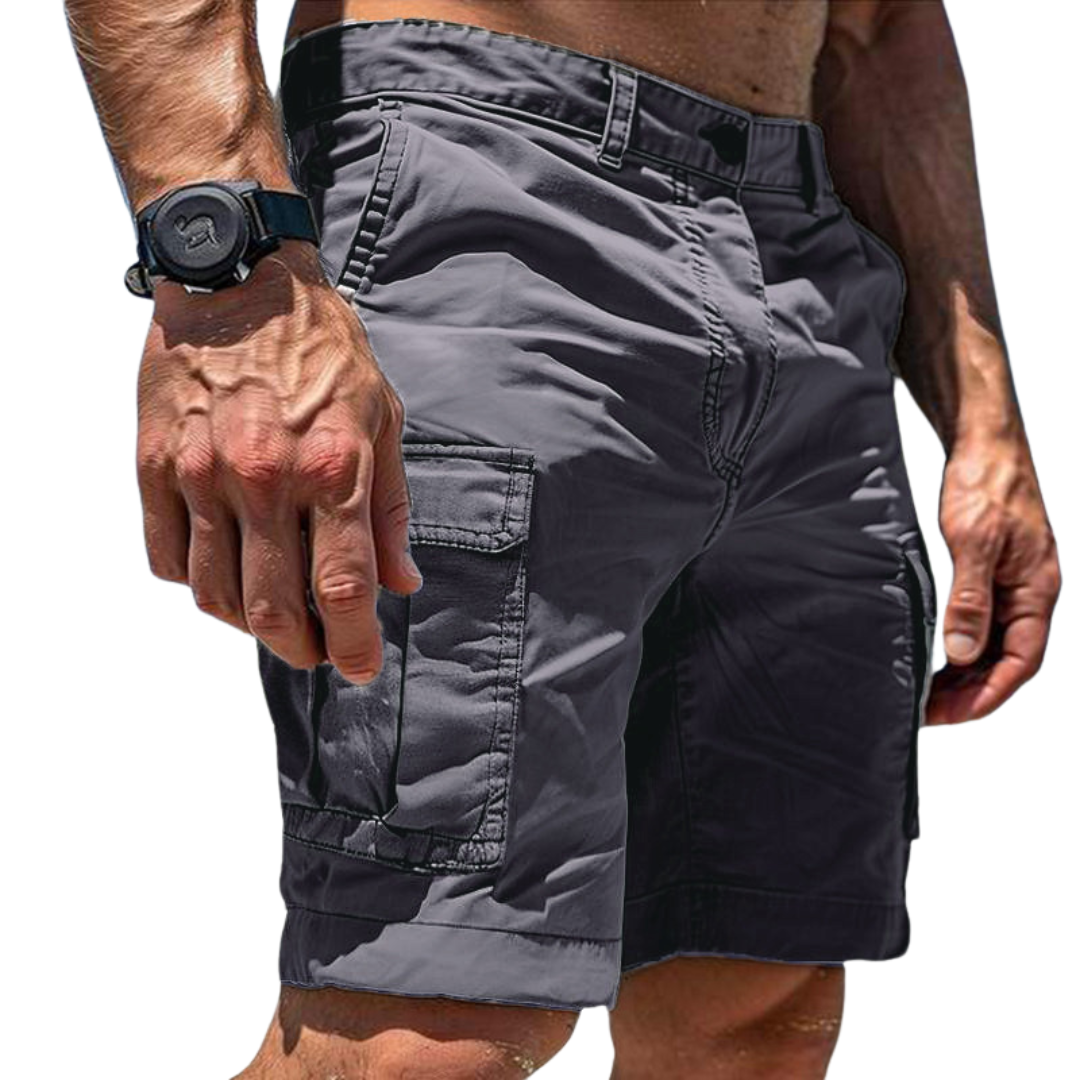 UTILITY CARGO SHORTS FOR MEN