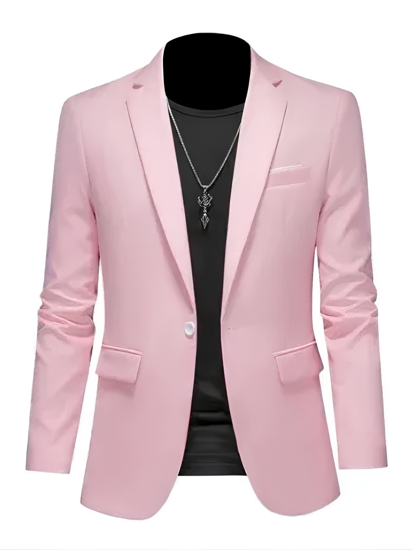 SKINNY LAPEL BLAZER FOR MEN