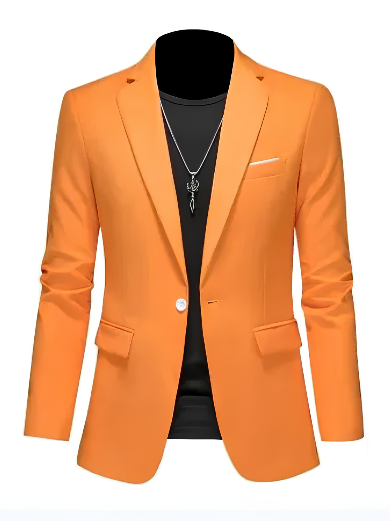 SKINNY LAPEL BLAZER FOR MEN