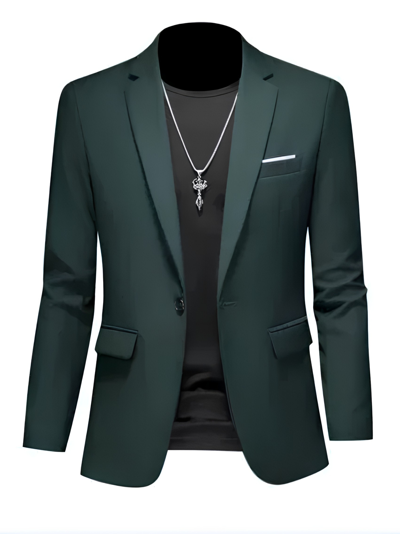 SKINNY LAPEL BLAZER FOR MEN