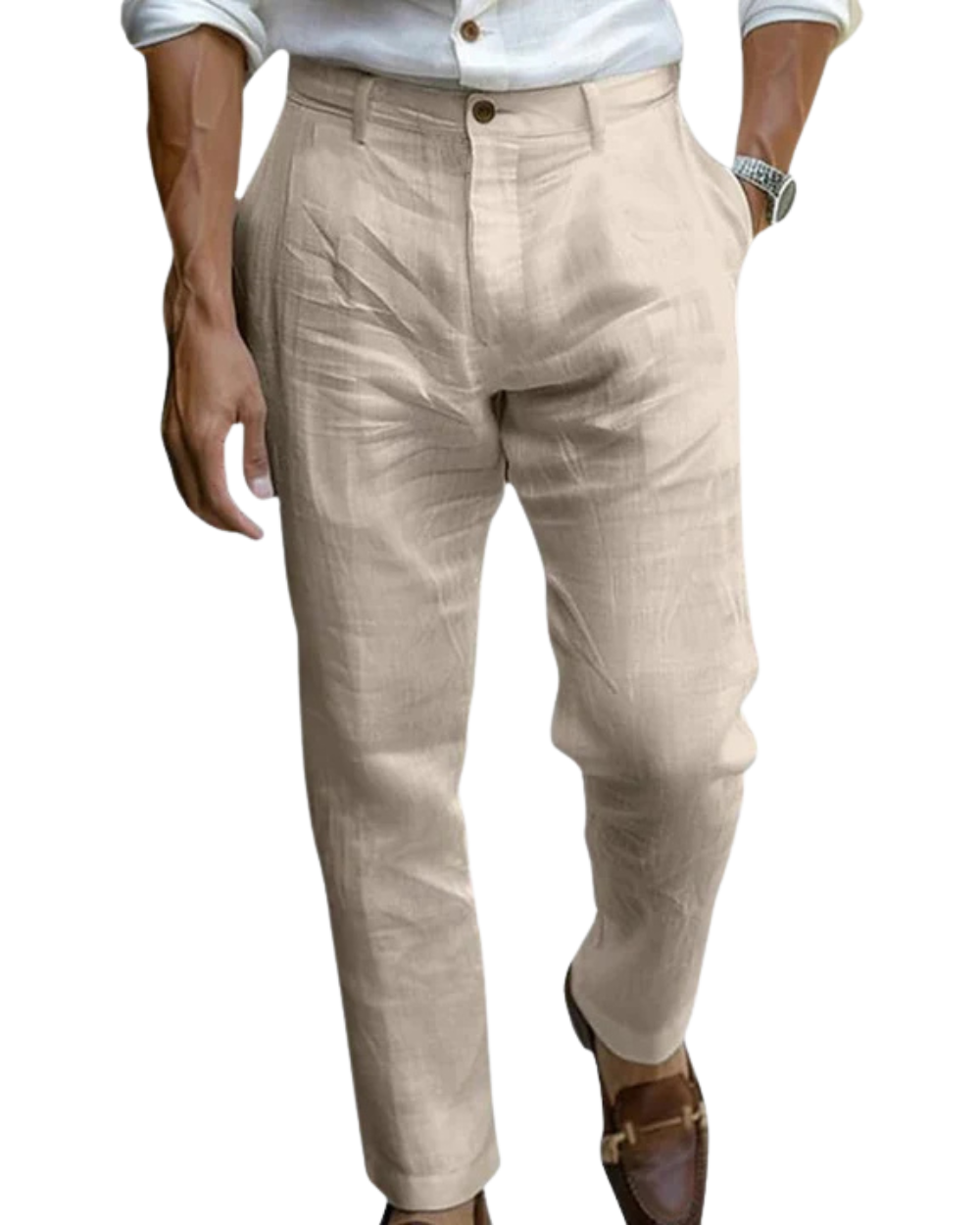 TAILORED SUMMER TROUSERS FOR MEN
