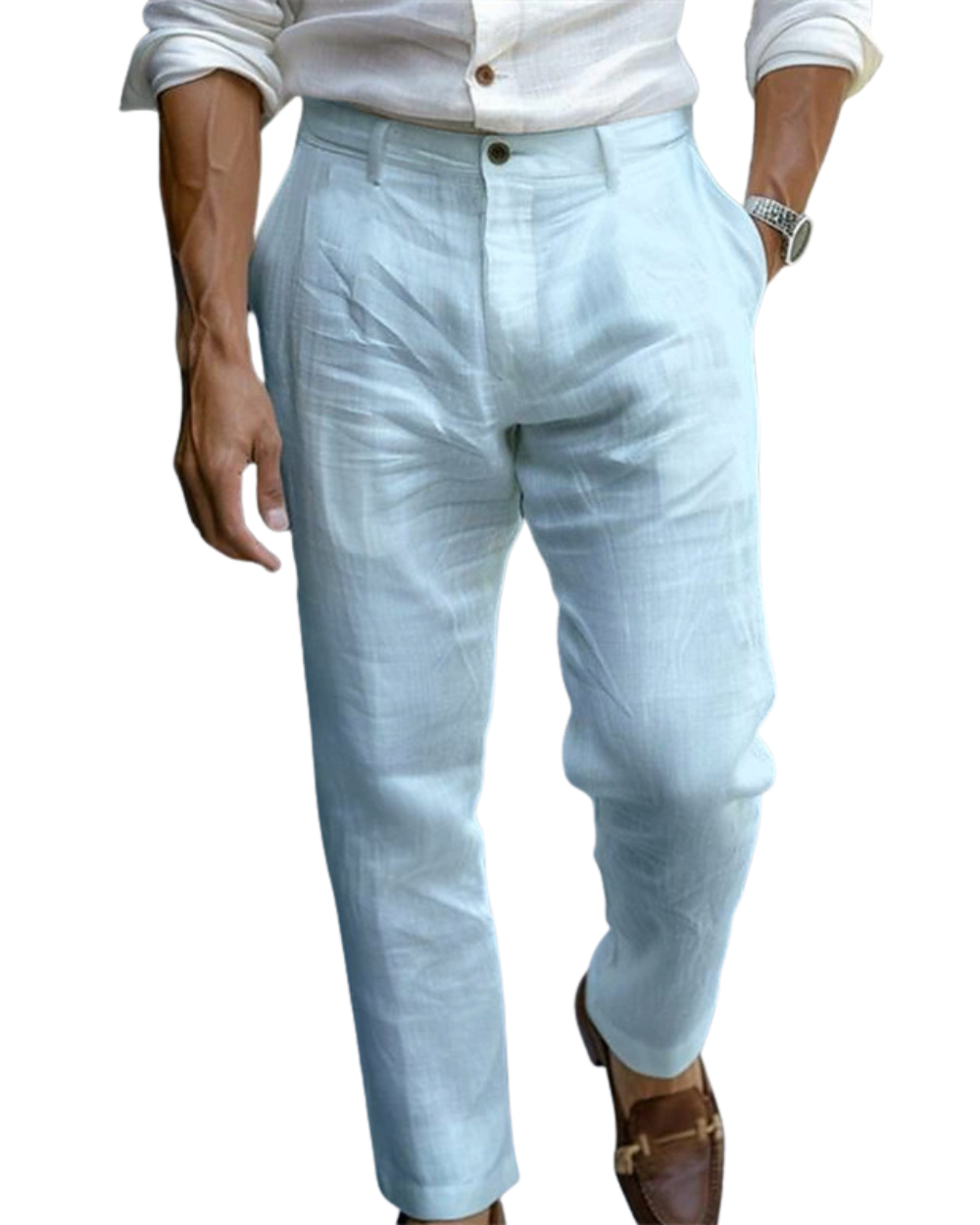 TAILORED SUMMER TROUSERS FOR MEN