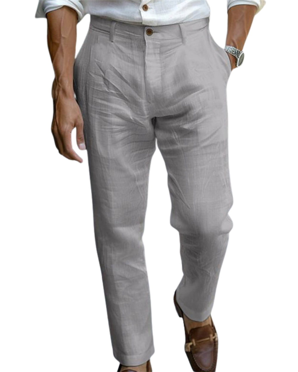 TAILORED SUMMER TROUSERS FOR MEN