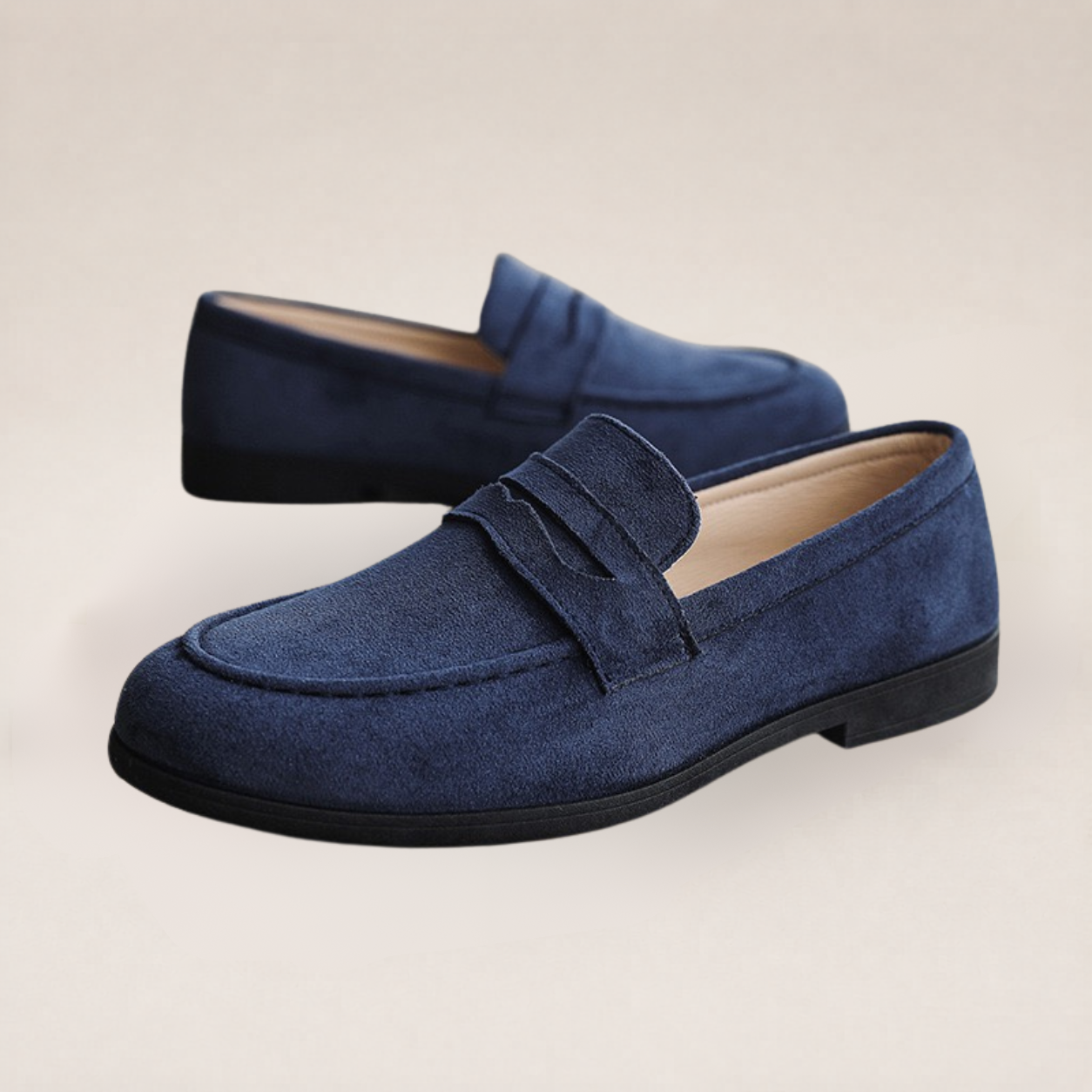 SUEDE-STYLE LOAFERS FOR MEN