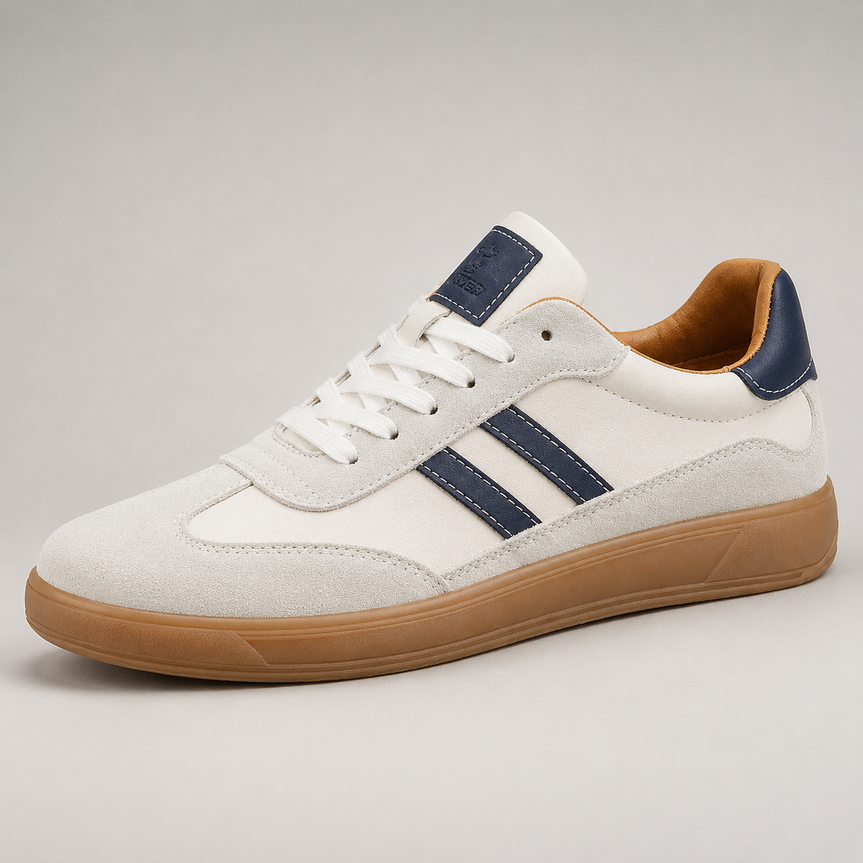 CONTRAST PANEL SNEAKERS FOR MEN