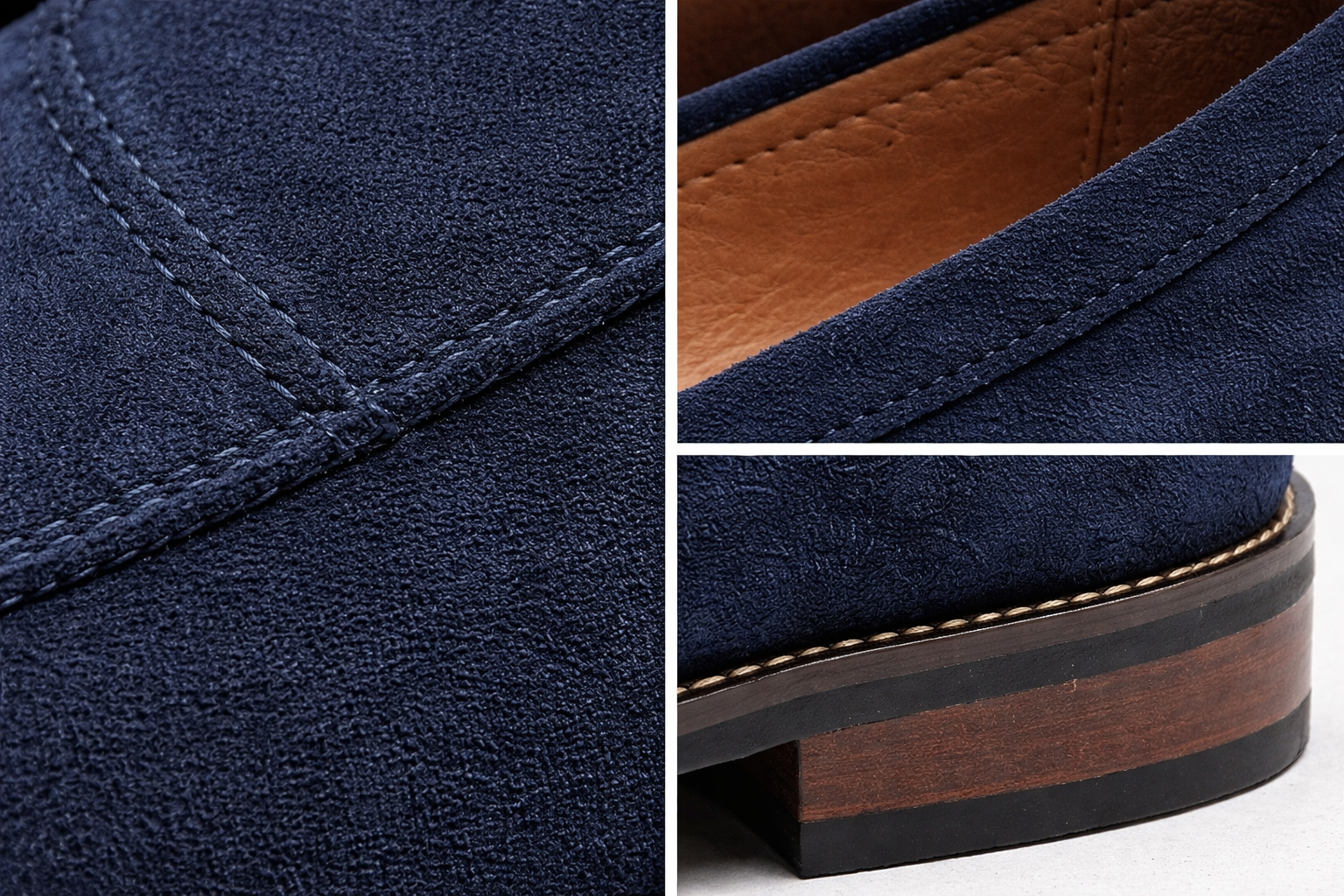 NUBUCK LOAFERS FOR MEN