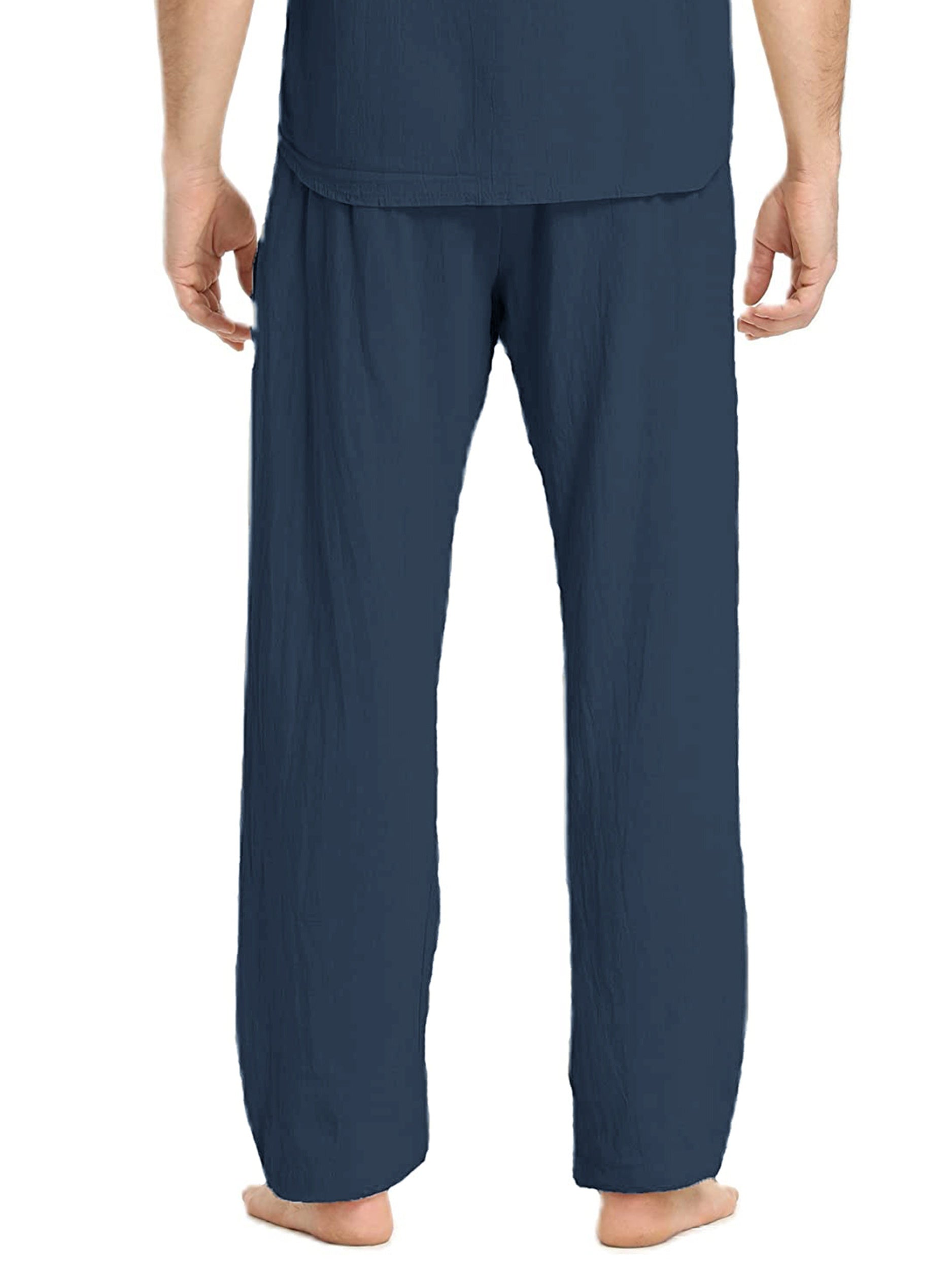 LINEN CASUAL TROUSERS FOR MEN