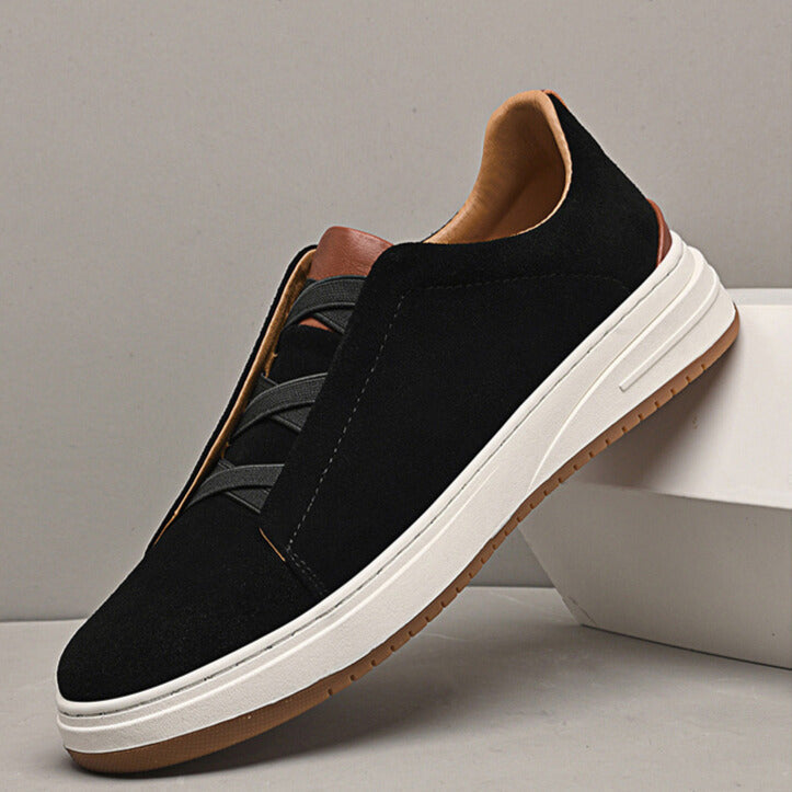SUEDE SLIP-ON SHOES FOR MEN