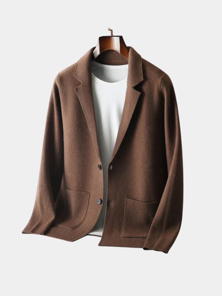 REFINED KNITTED CARDIGAN FOR MEN