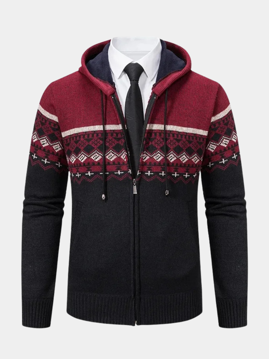ETHNIC KNIT JACKET FOR MEN