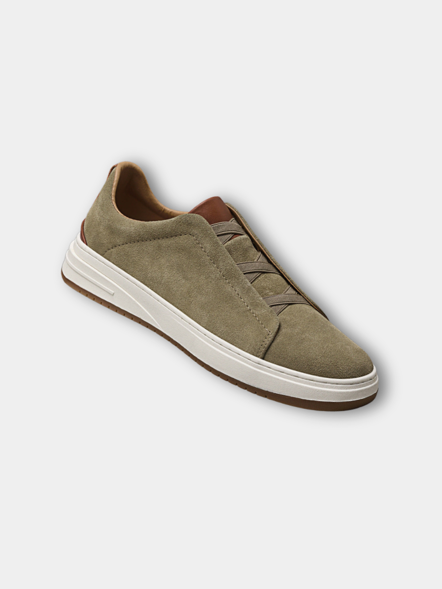 SUEDE SLIP-ON SHOES FOR MEN