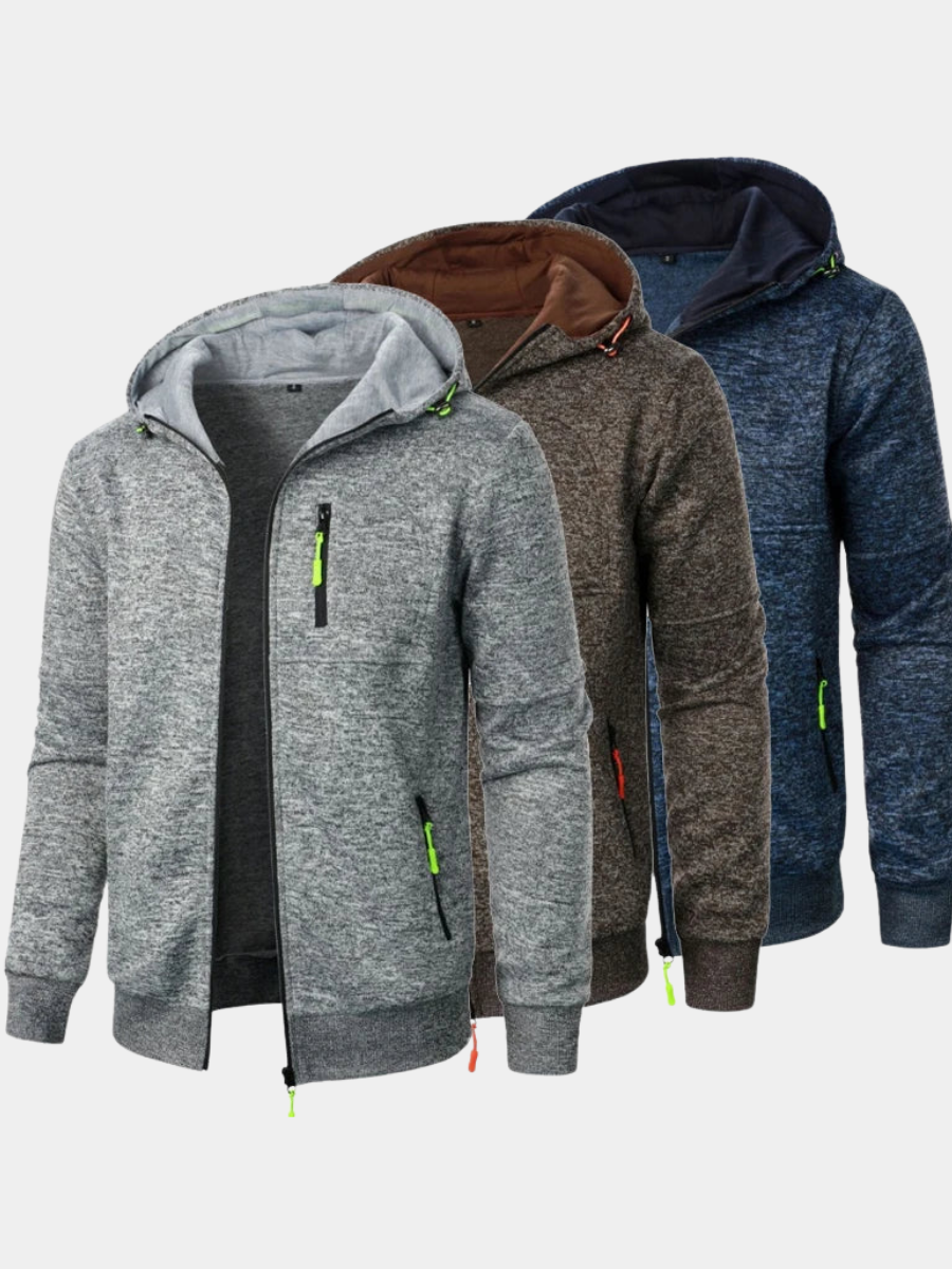 ELEGANT FLEECE JACKET FOR MEN
