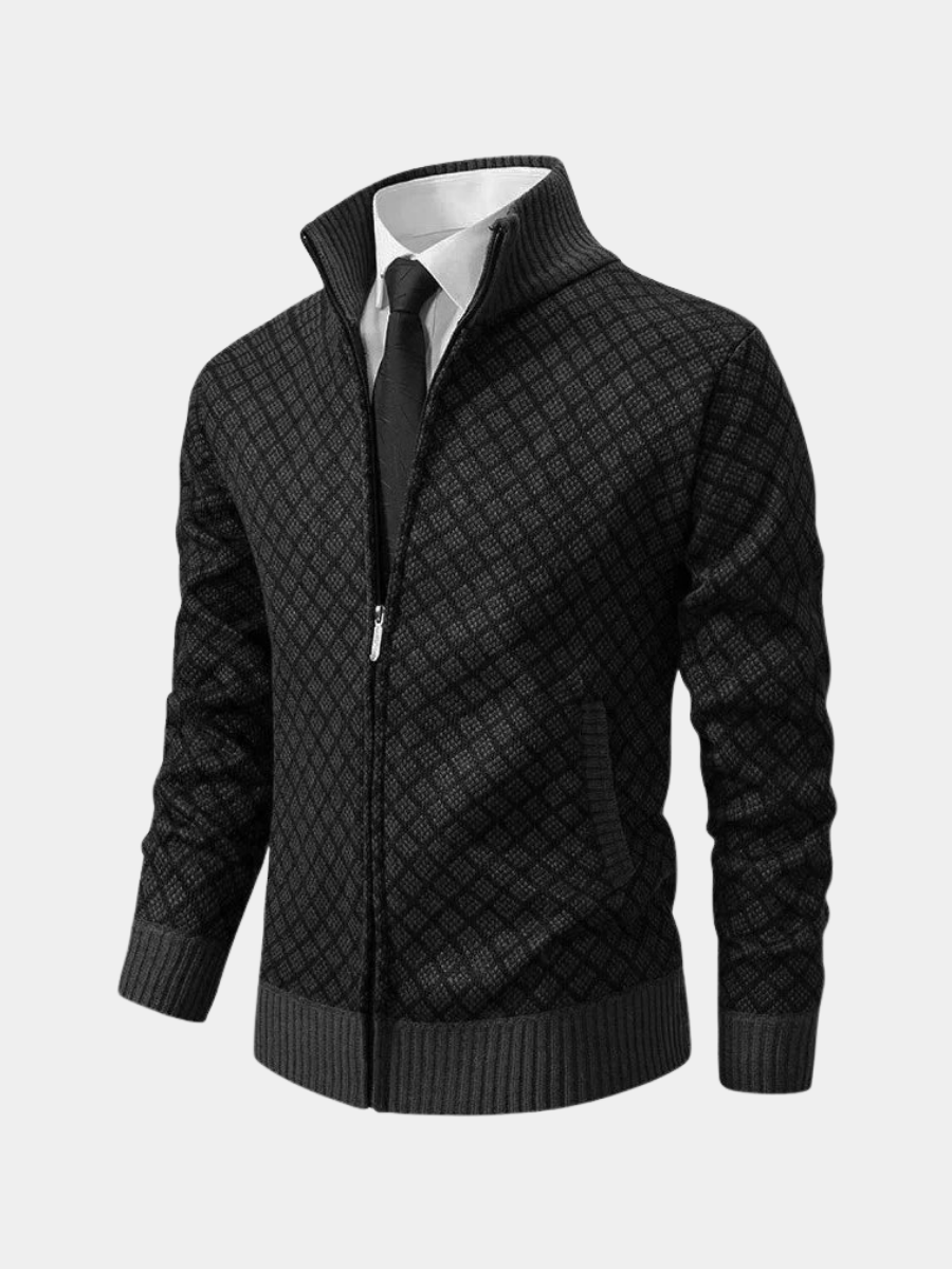 ZIP-UP CARDIGAN FOR MEN