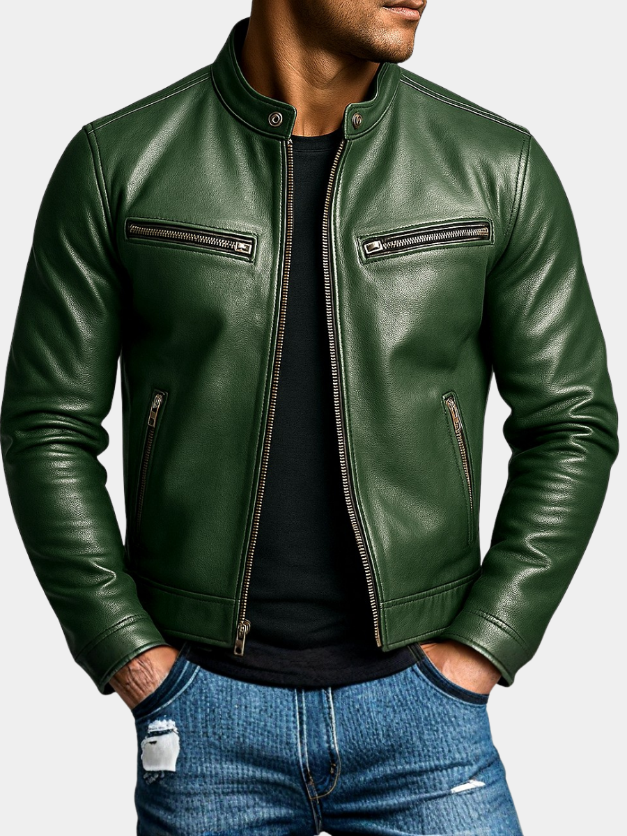 CLASSIC BIKER JACKET FOR MEN