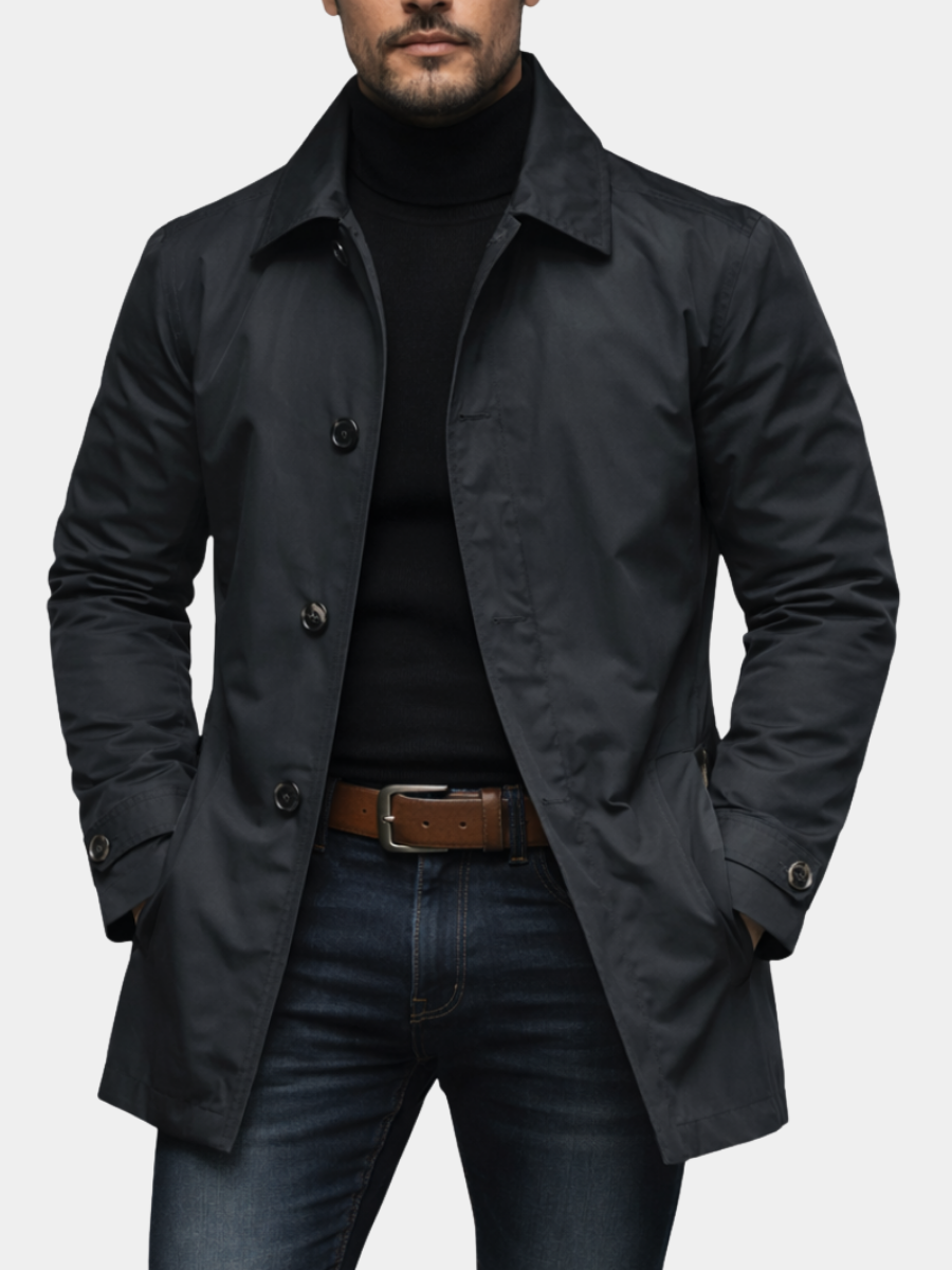 ALL-WEATHER COAT FOR MEN