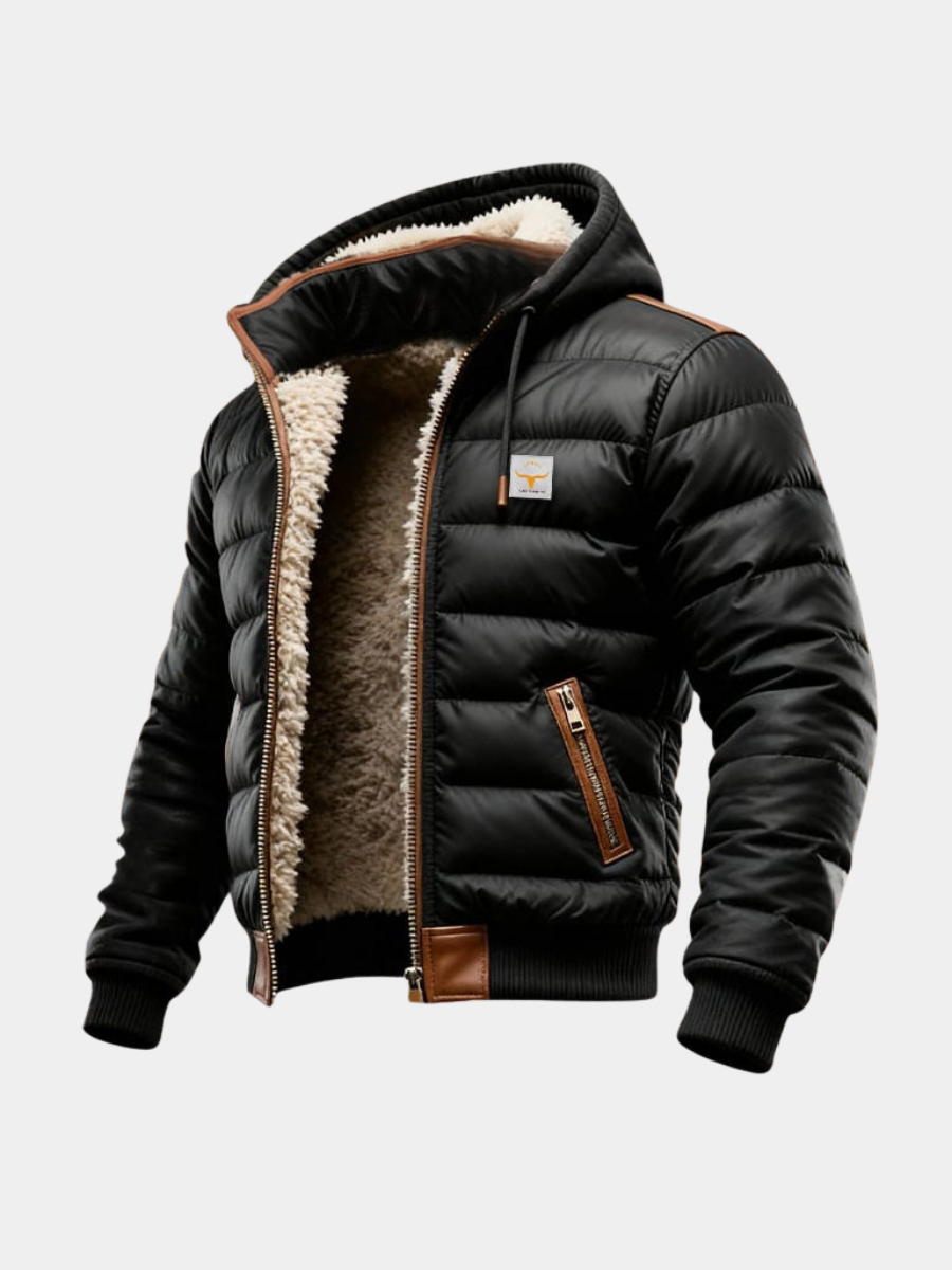 ELEGANT SHERPA QUILTED JACKET FOR MEN