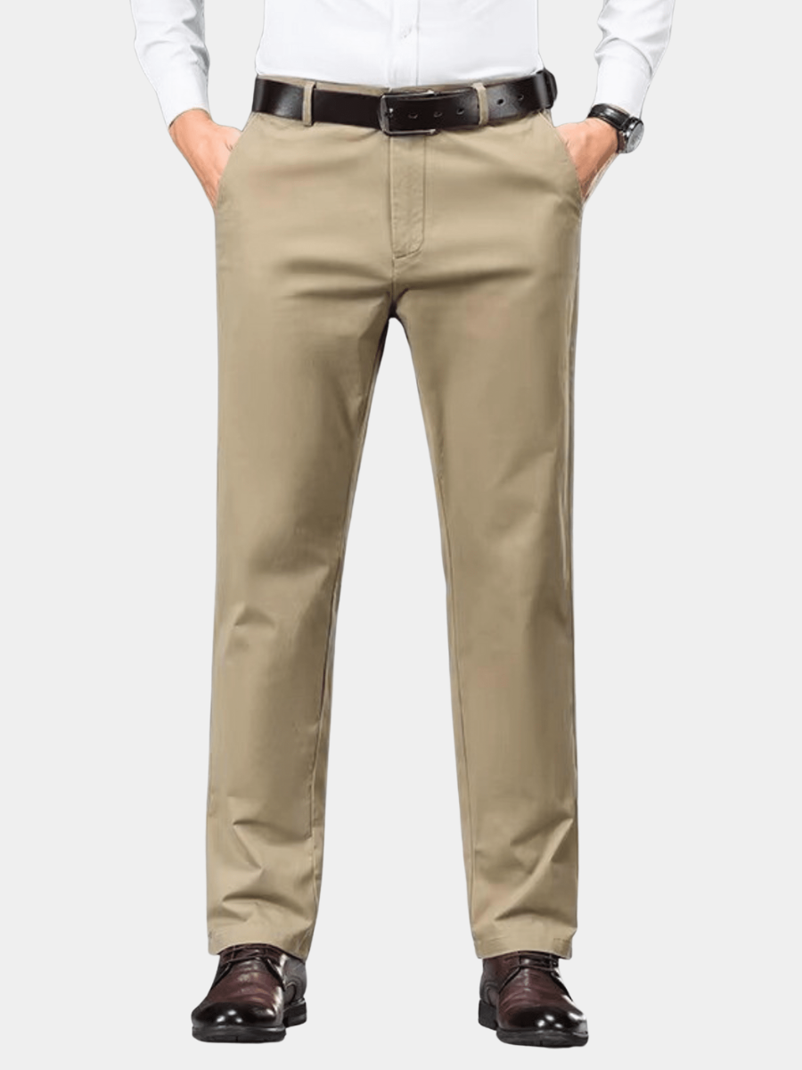 STRAIGHT WINTER TROUSERS FOR MEN