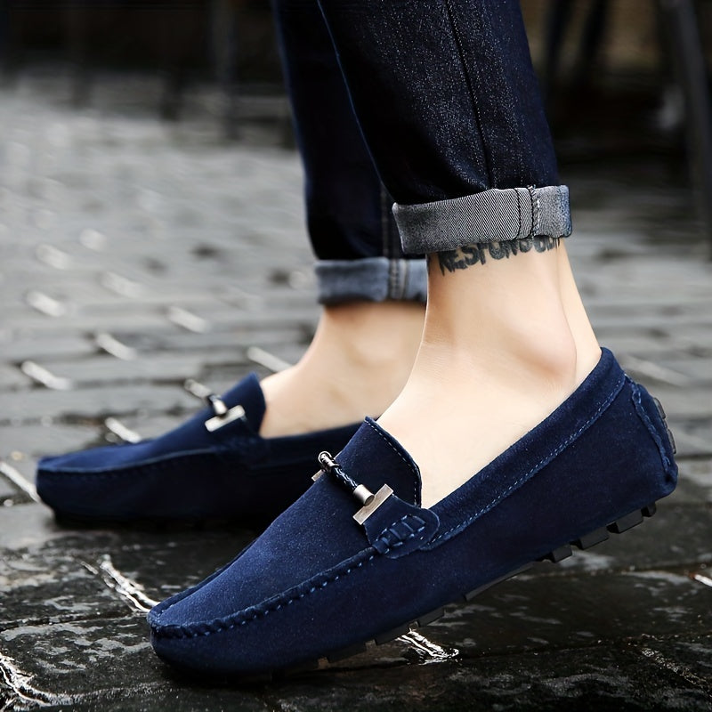 SQUARE TOE LOAFERS FOR MEN