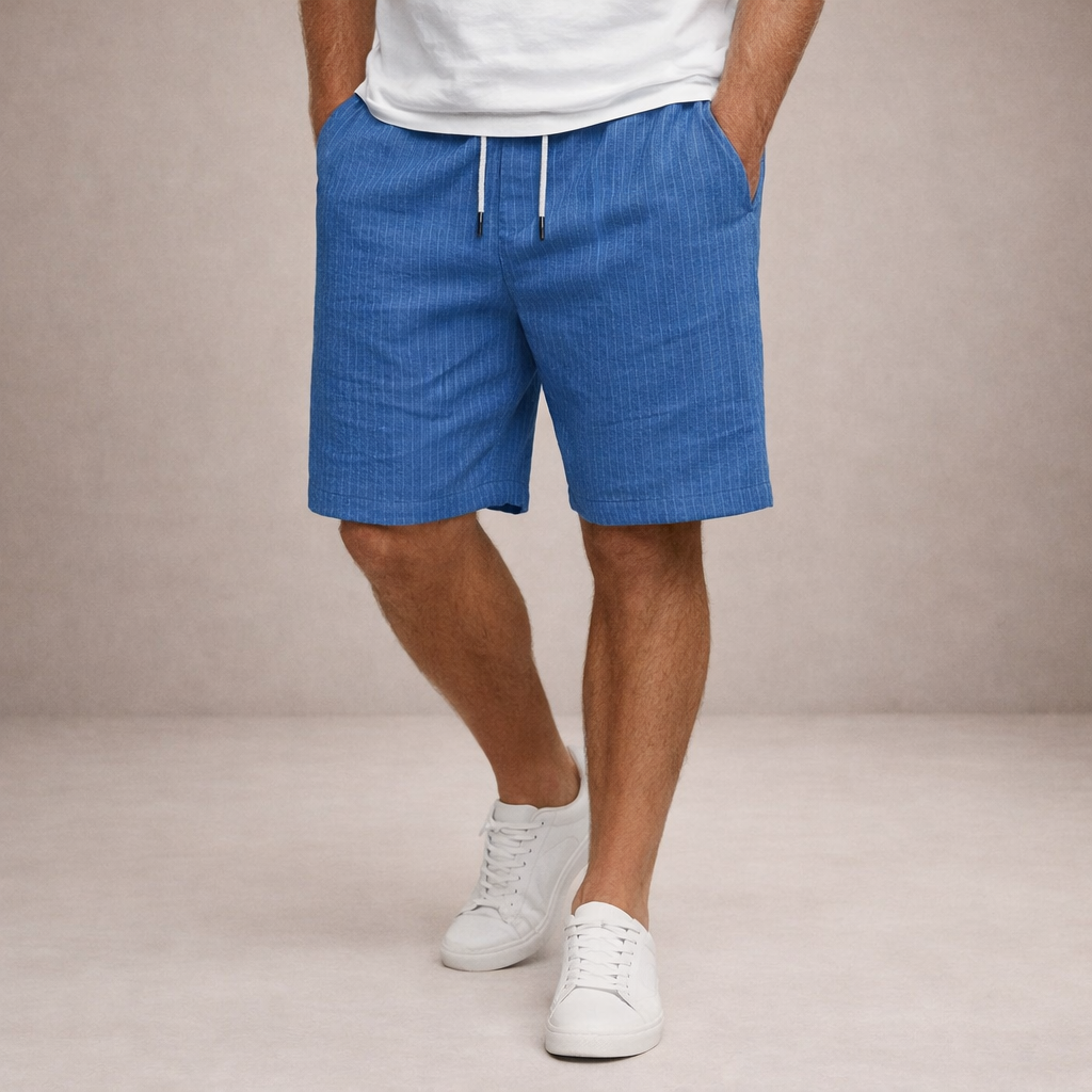 STRAIGHT HEM SHORTS FOR MEN