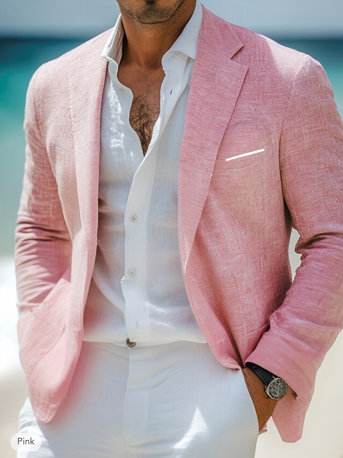CLASSIC LAPEL BLAZER FOR MEN