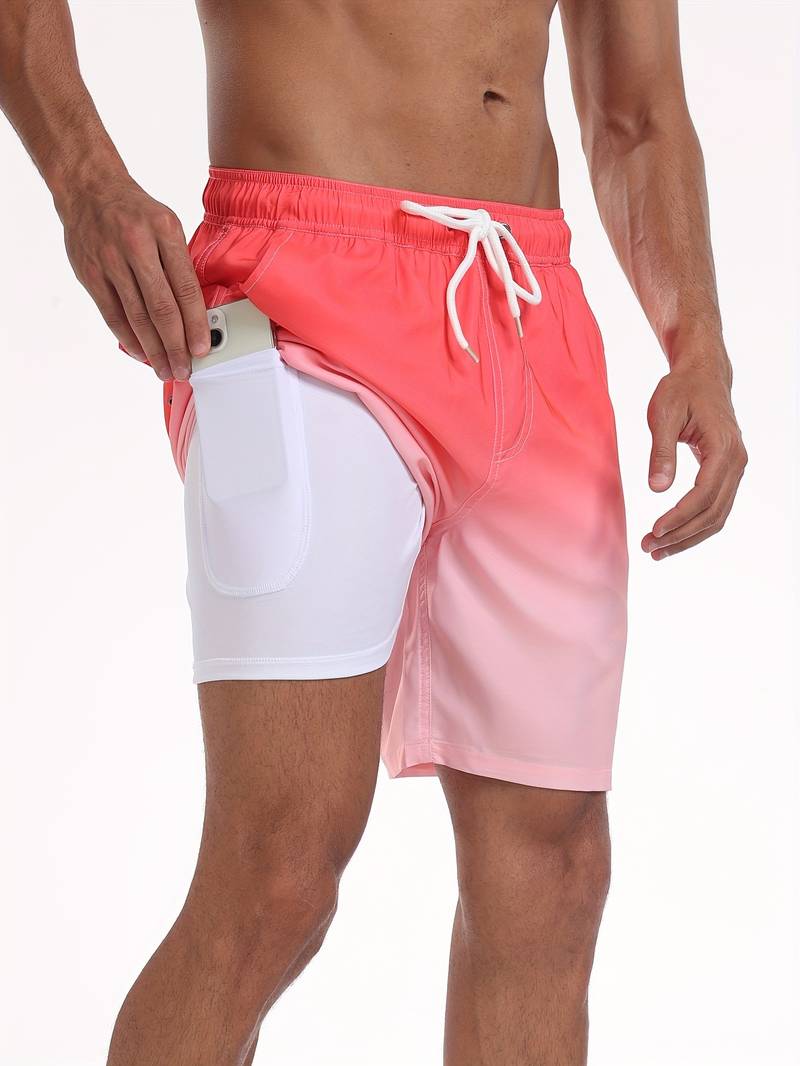 DRAWSTRING SWIM SHORTS FOR MEN