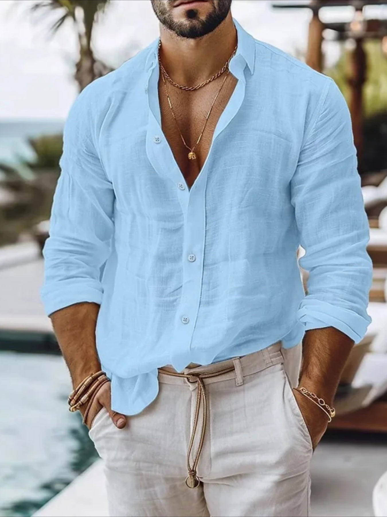LONG SLEEVE SHIRT FOR MEN