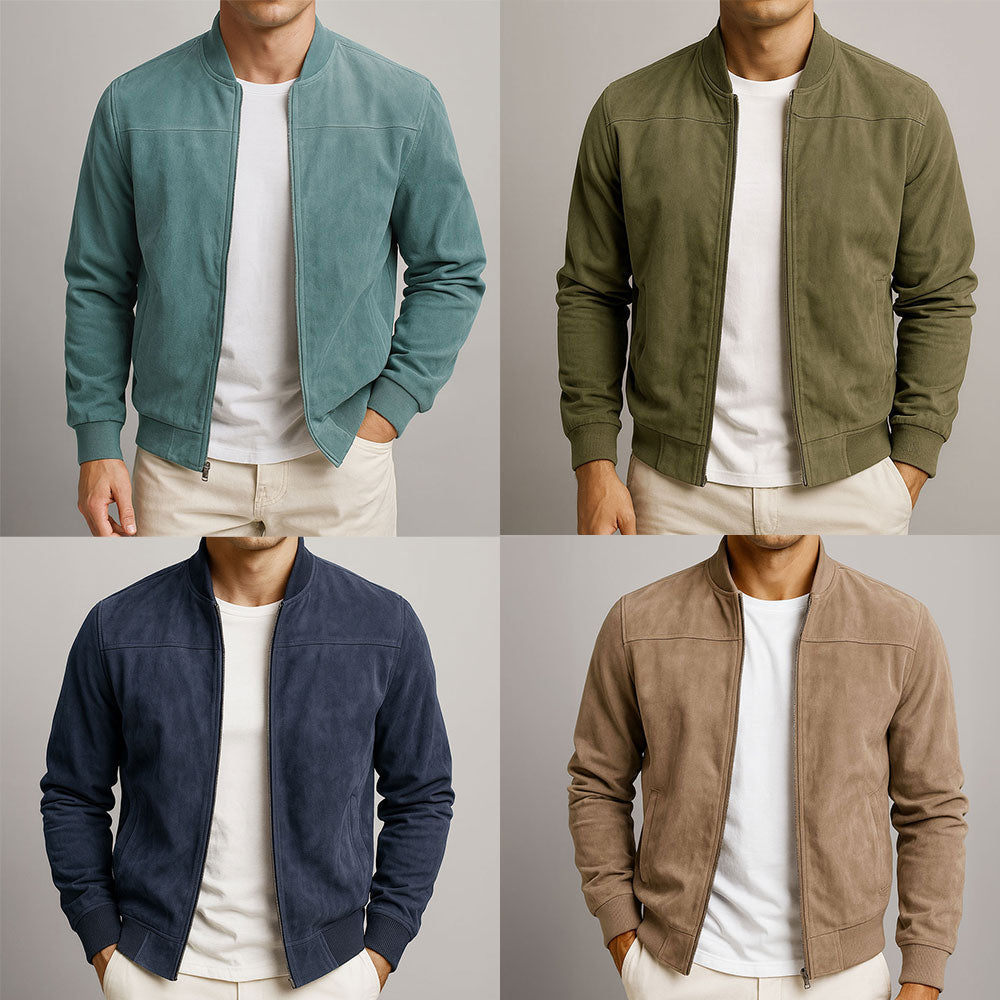 SUEDE JACKET FOR MEN