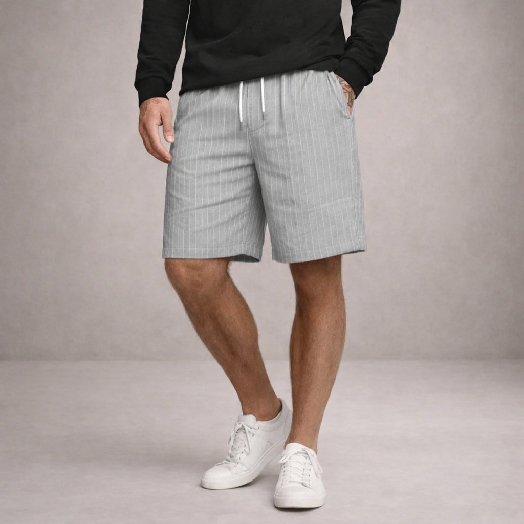 STRAIGHT HEM SHORTS FOR MEN