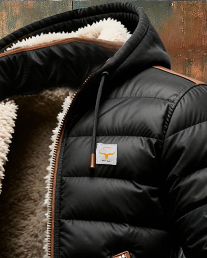 ELEGANT SHERPA QUILTED JACKET FOR MEN