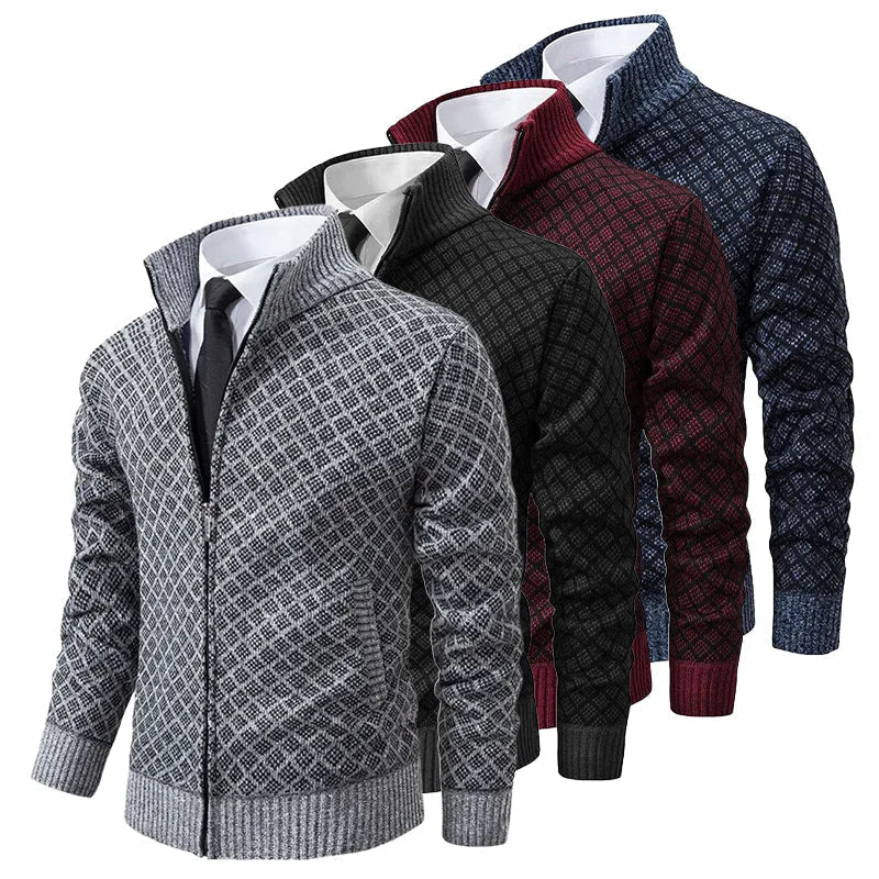 ZIP-UP CARDIGAN FOR MEN