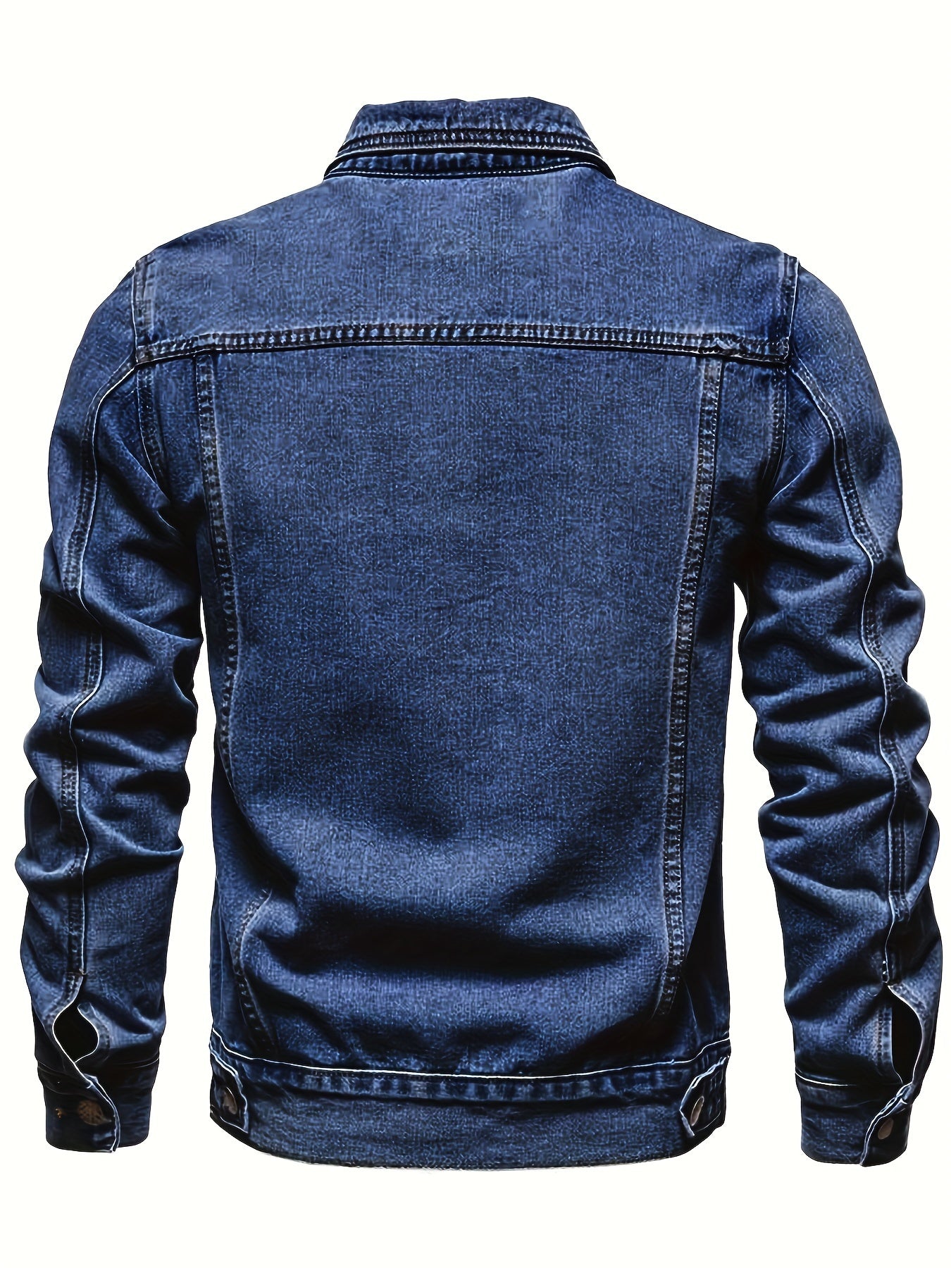 REGULAR DENIM JACKET FOR MEN